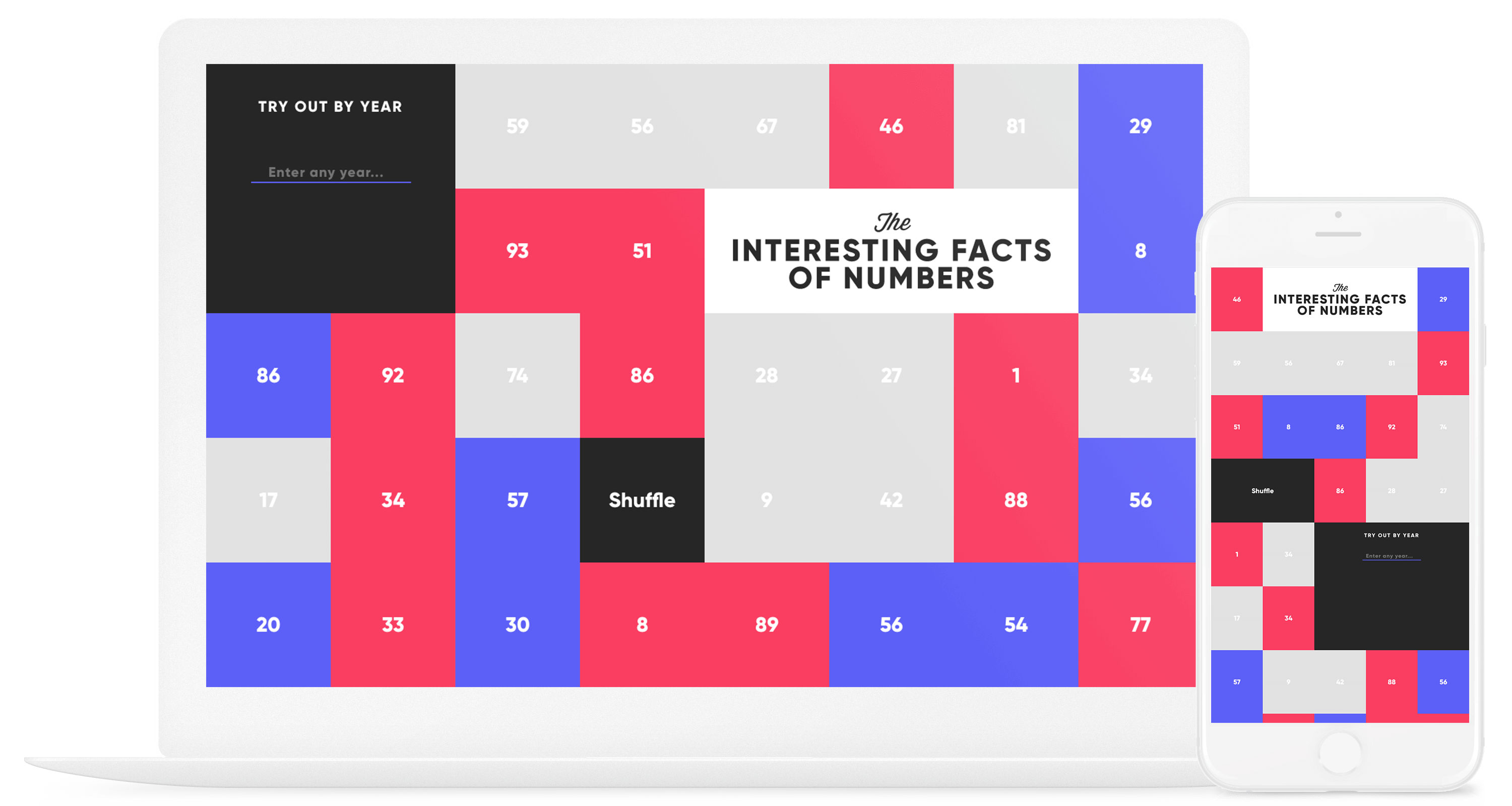The Interesting Facts of Numbers website